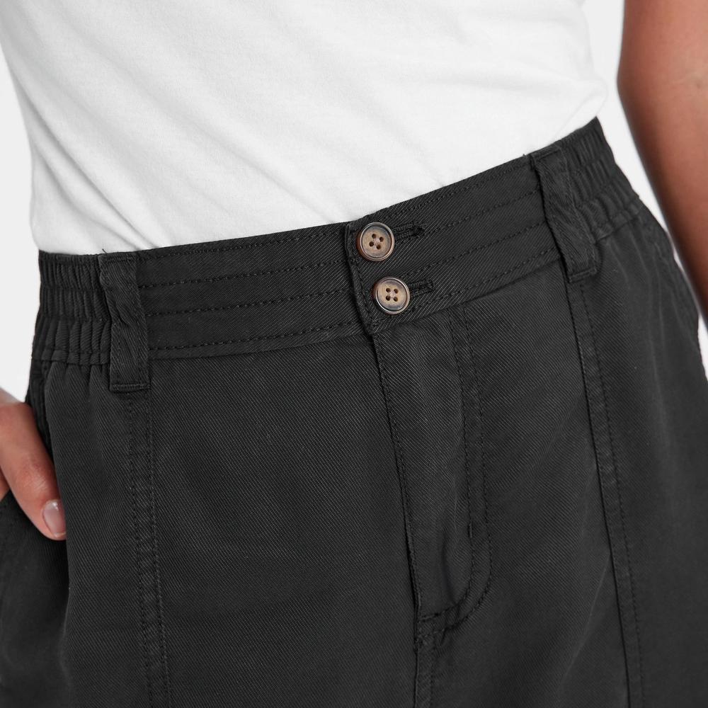 Womens High-Rise Straight Leg Cargo Pants - Wild Fable Black 4X Product Image