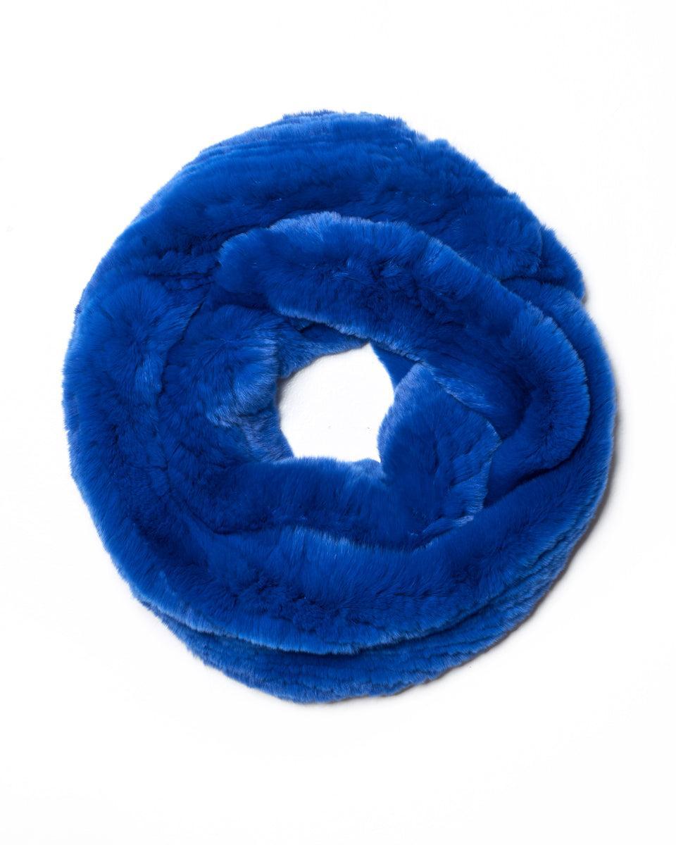 Knitted Rex Rabbit Infinity Scarf Product Image