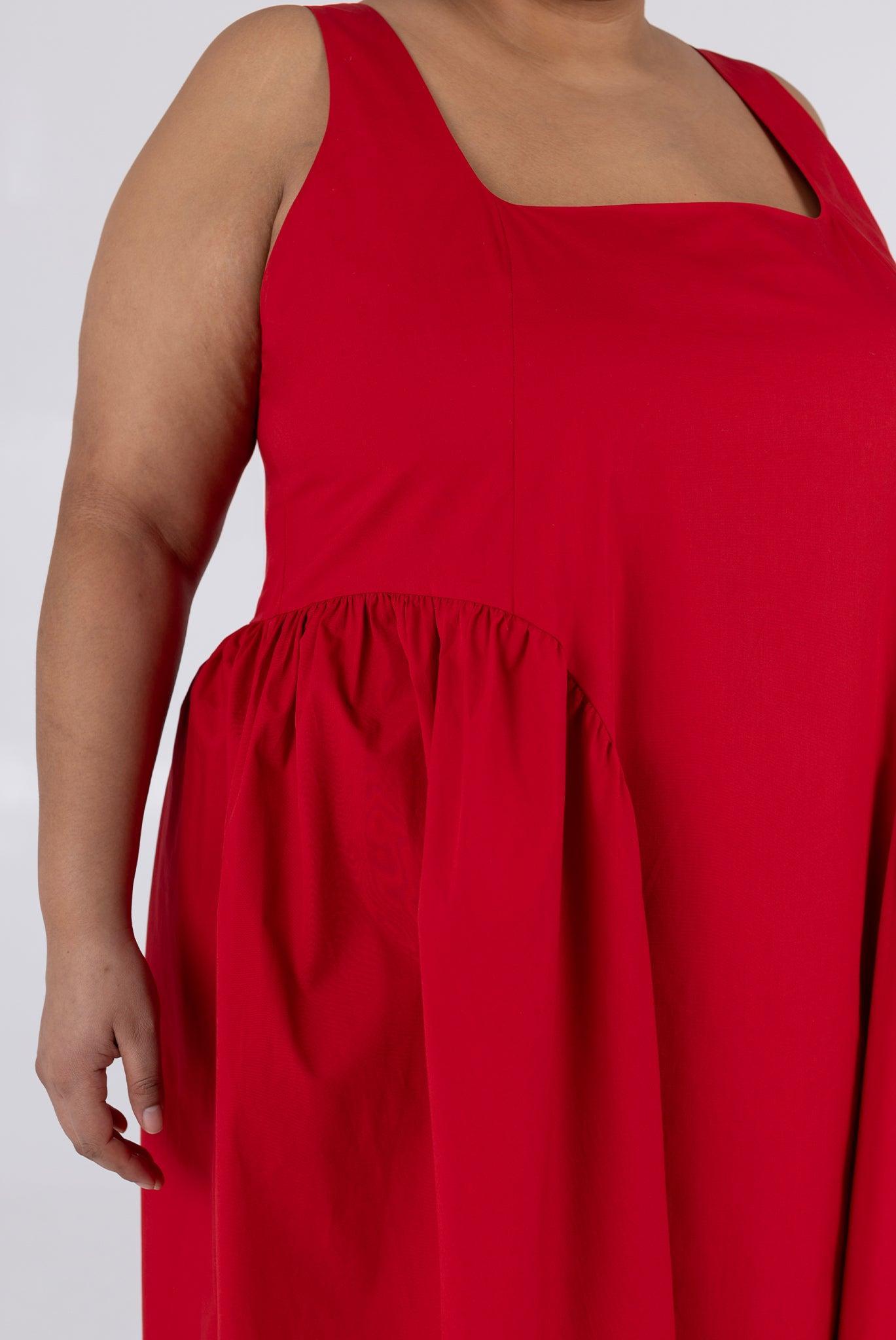 Vanessa Dress - Scarlet Product Image