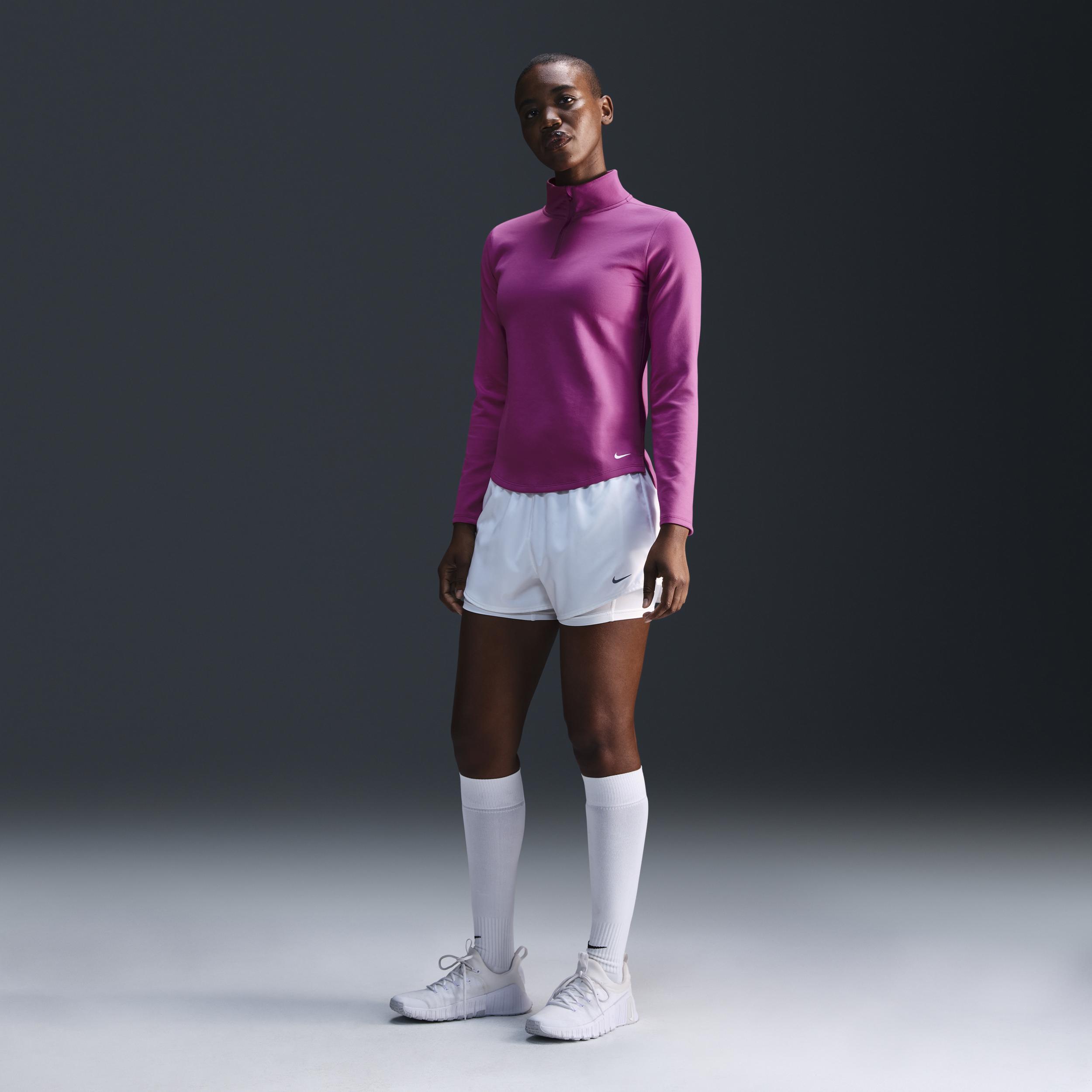 Nike Therma-FIT One Women's Long-Sleeve 1/2-Zip Top Product Image