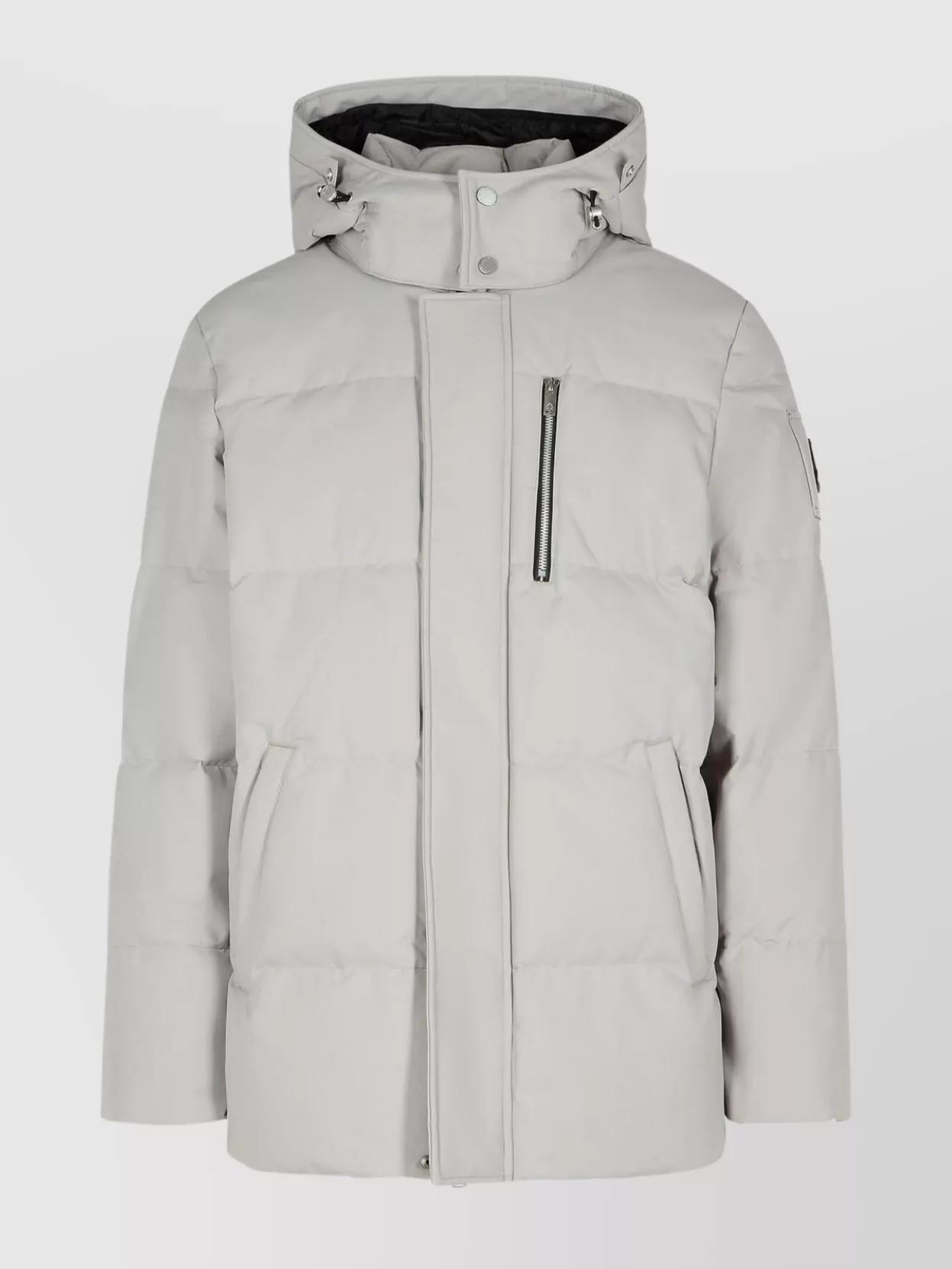 MOOSE KNUCKLES Cloud 3q In Light Grey Product Image