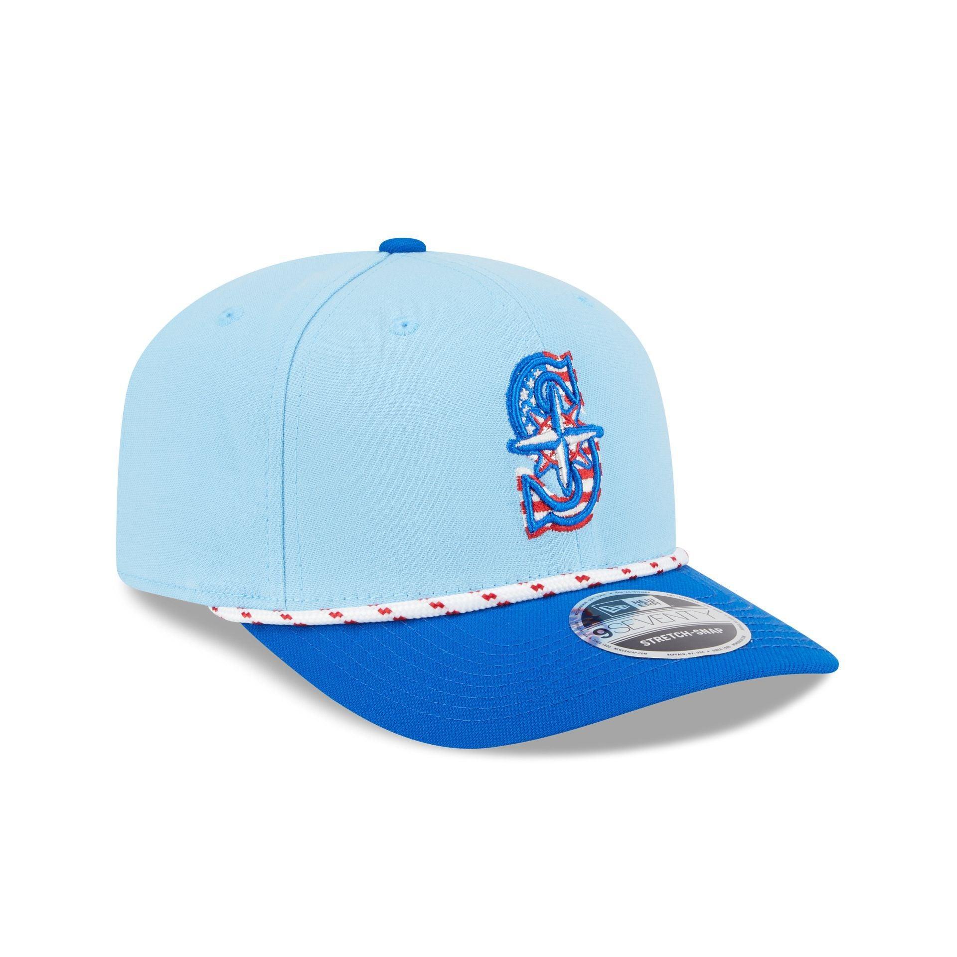 Seattle Mariners Independence Day 2025 9SEVENTY Stretch-Snap Hat Male Product Image