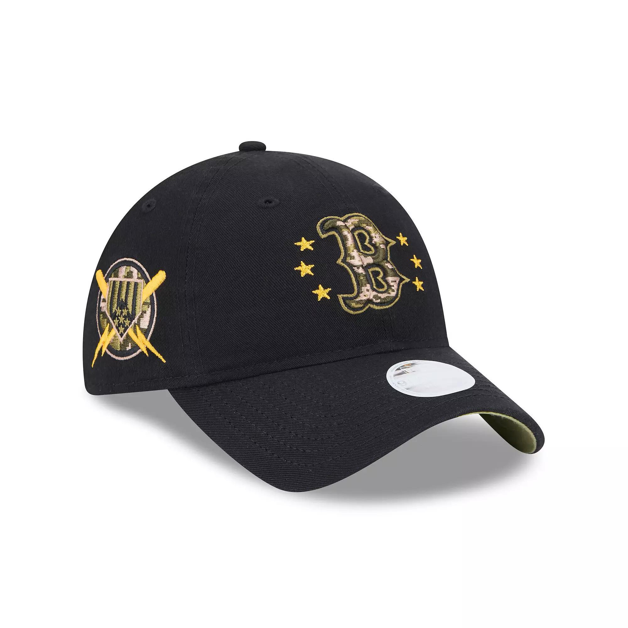 Women's New Era  Black Boston Red Sox 2024 Armed Forces Day 9TWENTY Adjustable Hat Product Image