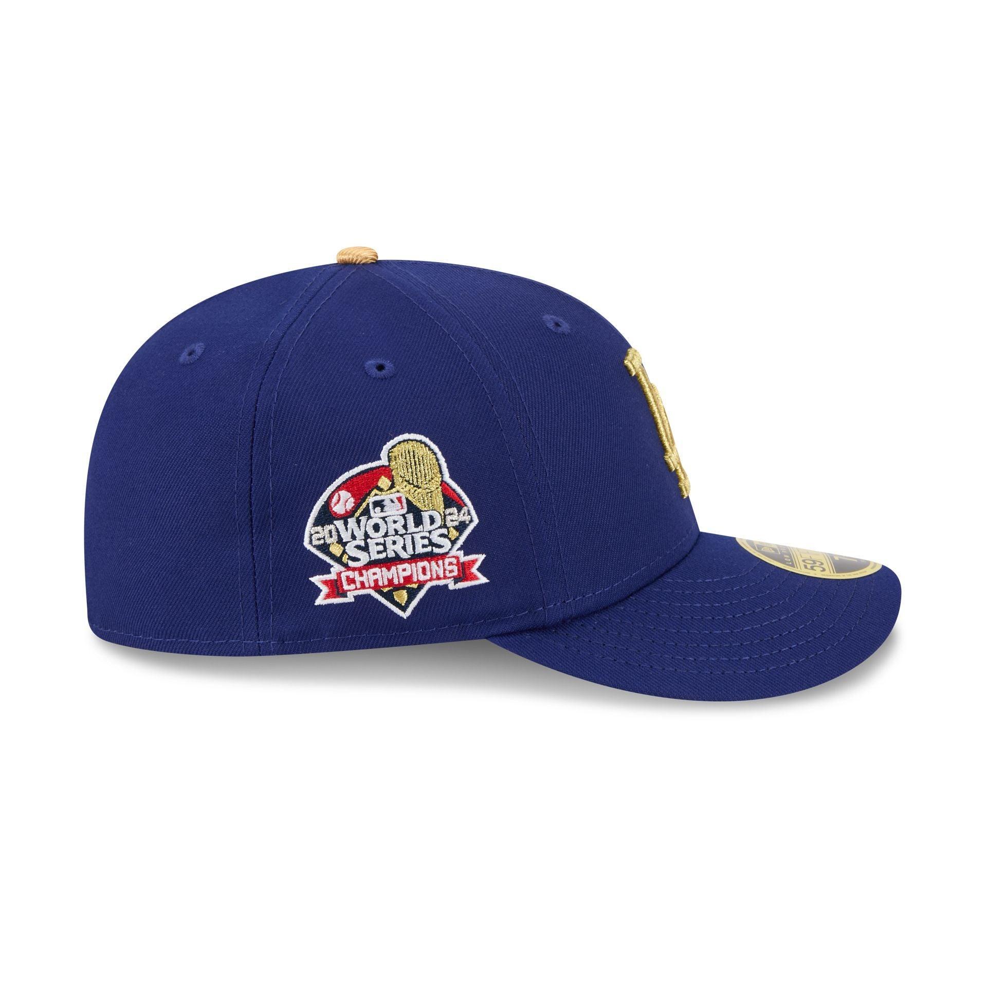 Los Angeles Dodgers Gold Collection Low Profile 59FIFTY Fitted Hat Male Product Image