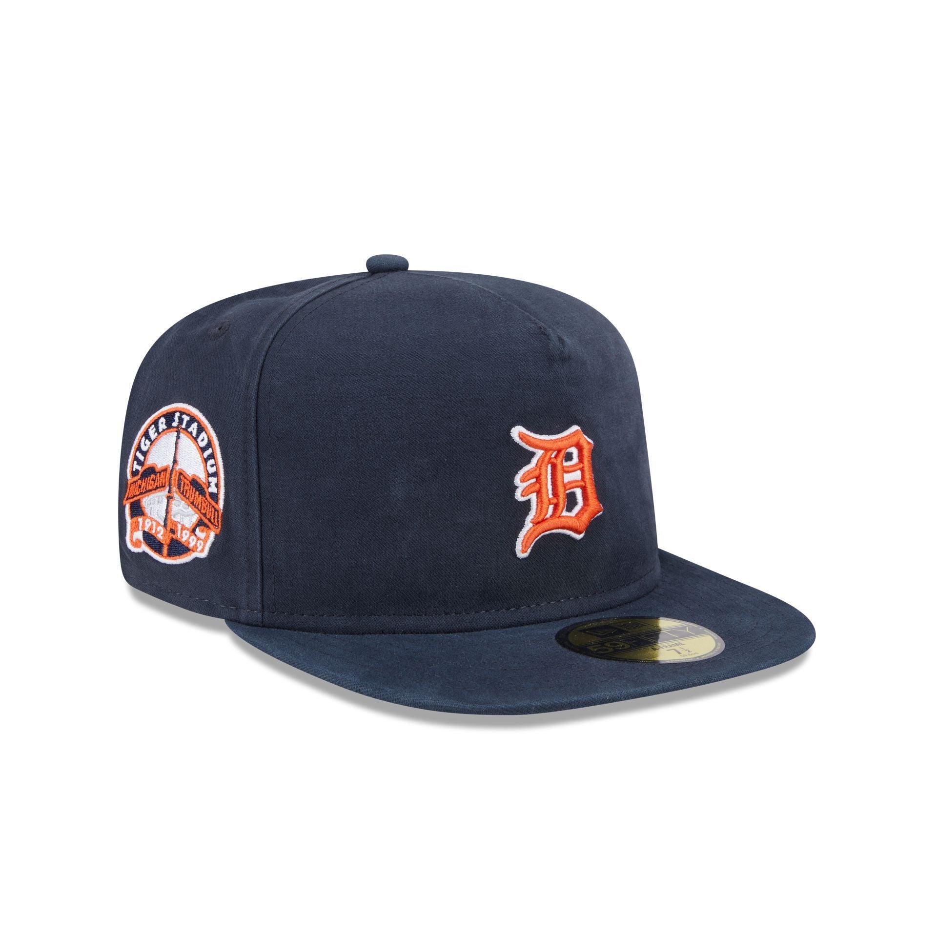 Detroit Tigers Championship Side Flag 59FIFTY A-Frame Fitted Hat Male Product Image