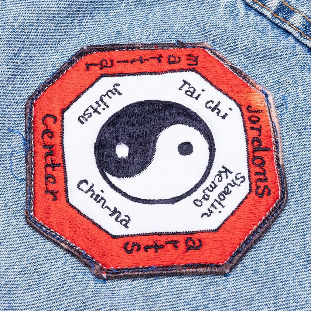 Charlatan Reversible Denim/Baseball Jacket - Indigo Male Product Image