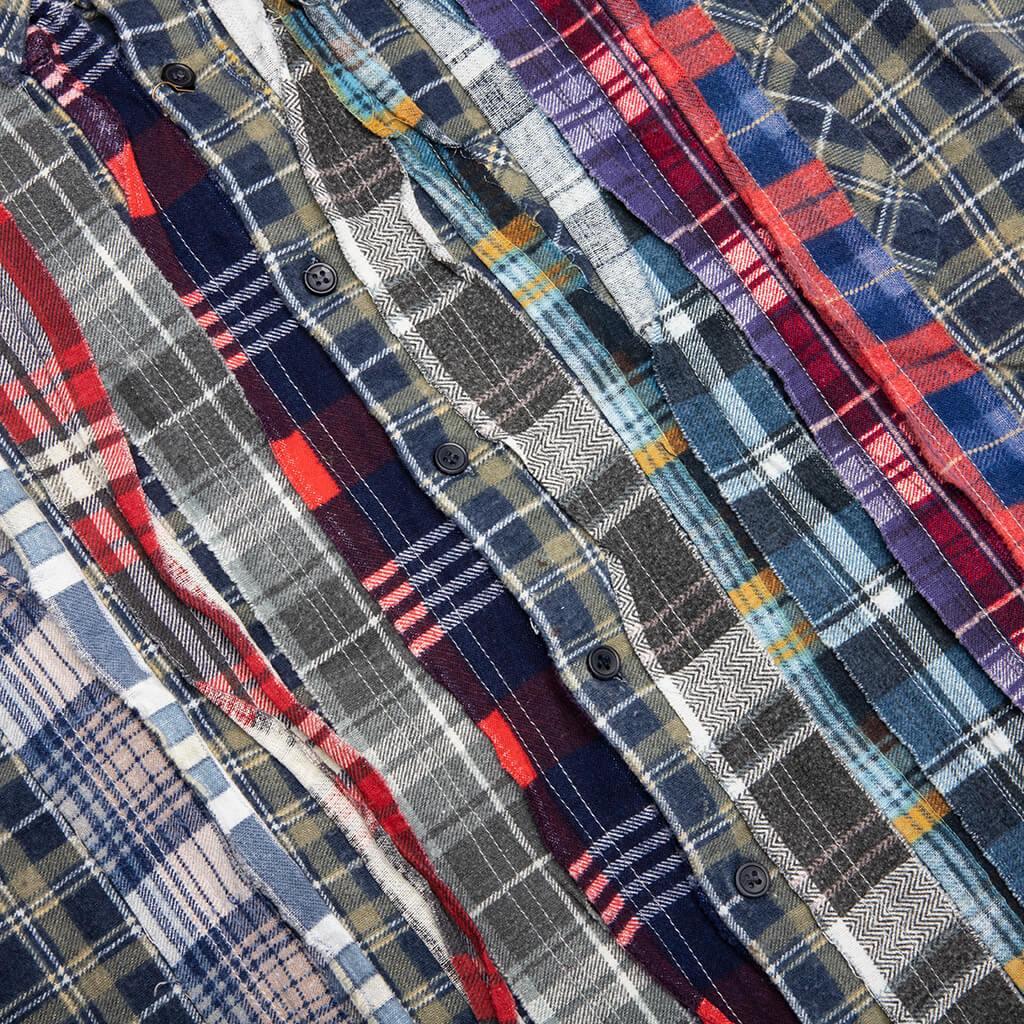 Ribbon Flannel Shirt - Assorted Male Product Image