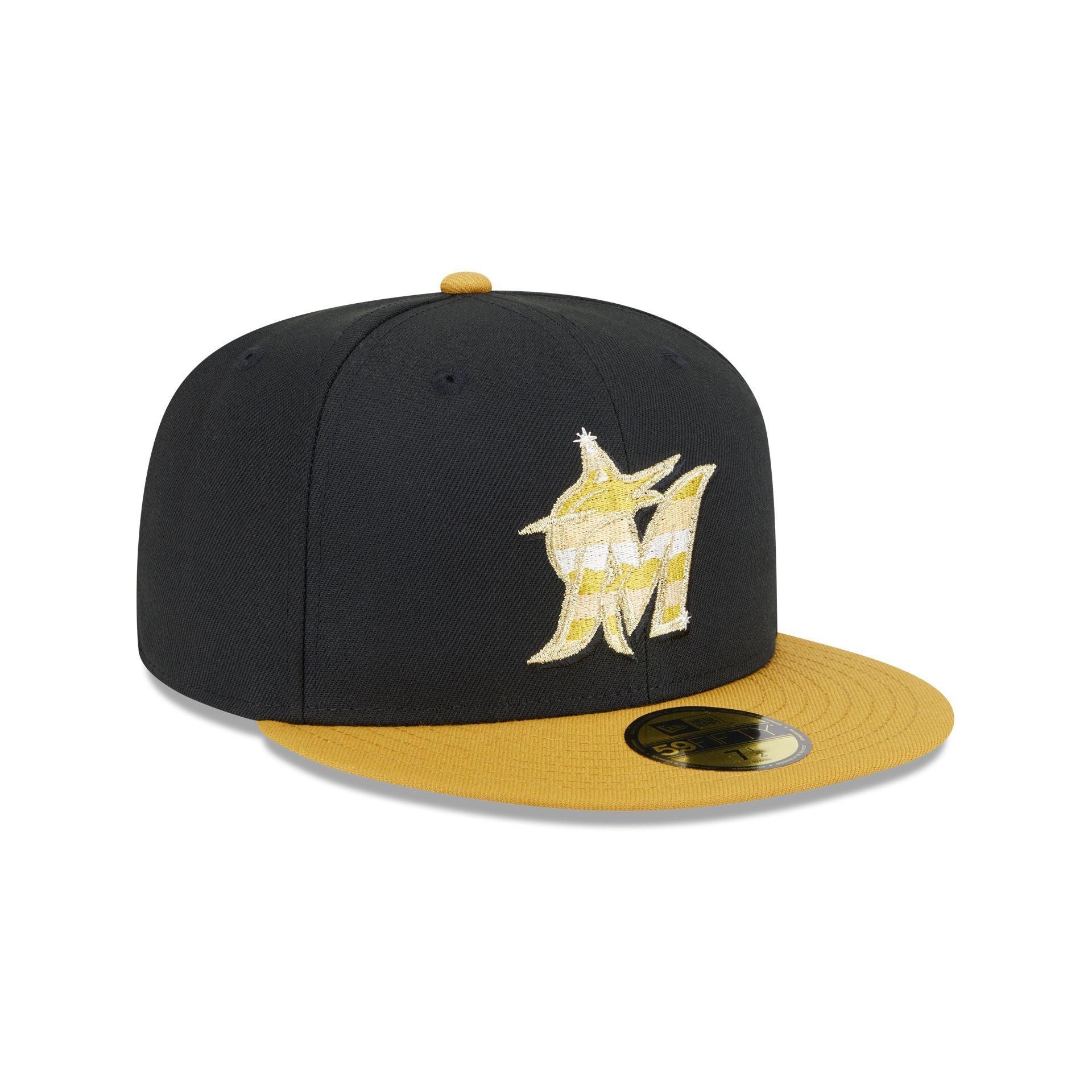 Baltimore Orioles Metallic Gold Logo 59FIFTY Fitted Hat Male Product Image