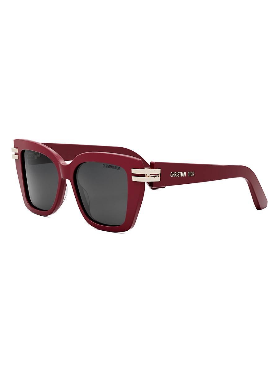 Womens 99MM Mono Mask Rimless Sunglasses Product Image