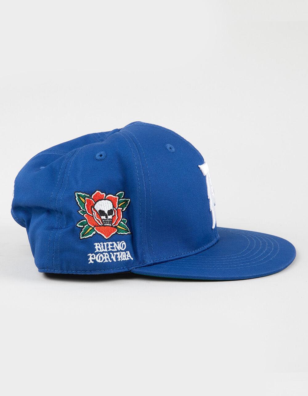 PRIMITIVE Por Vida Snapback Hat - GREEN COMBO Product Image