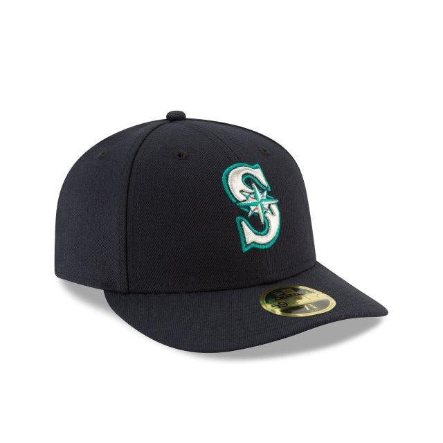 Seattle Mariners Authentic Collection Low Profile 59FIFTY Fitted Hat Male Product Image