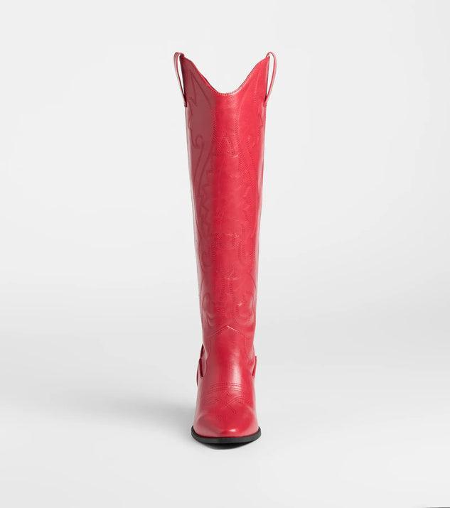 Best In The West Under-The-Knee Cowboy Boots Product Image