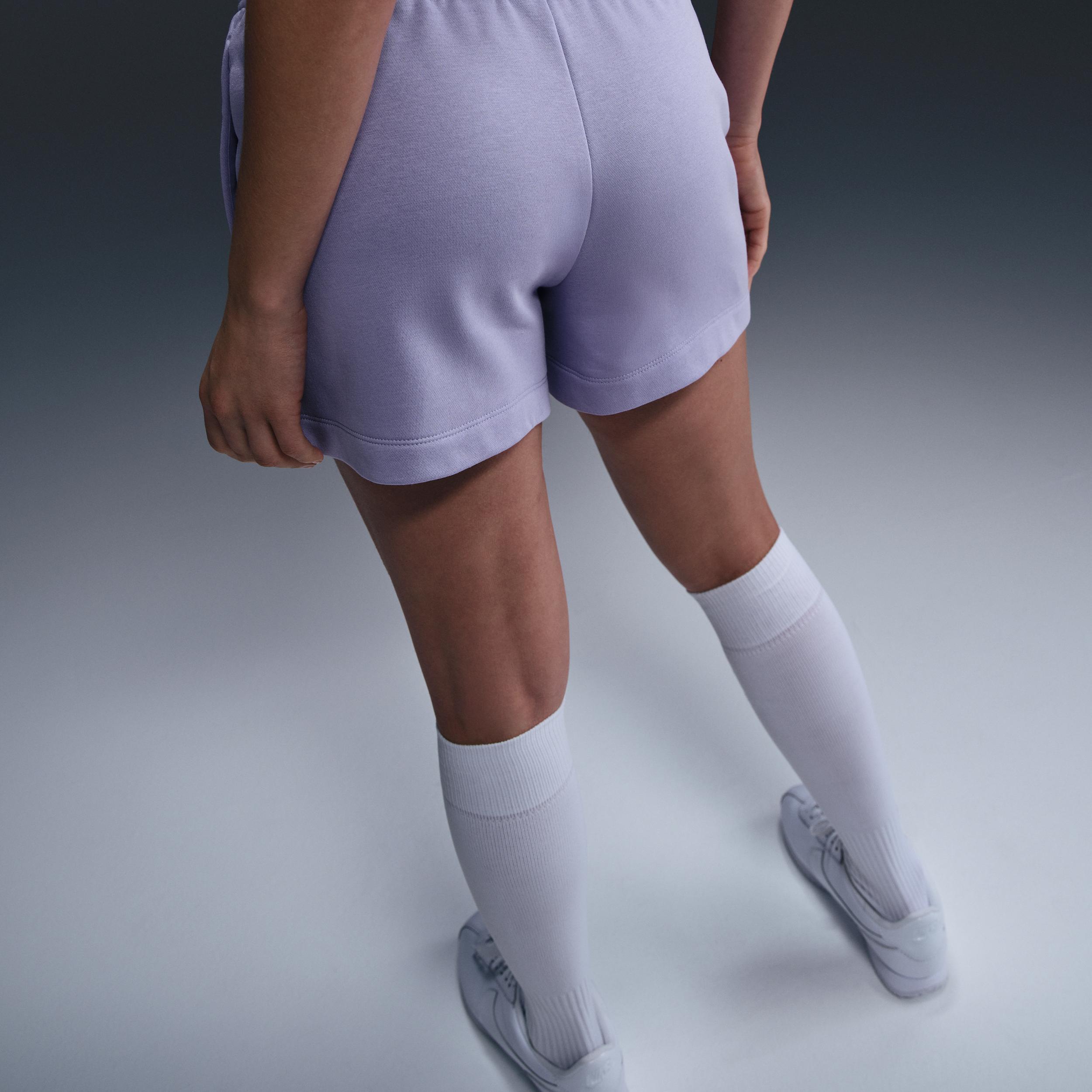 Women's Nike Sportswear Club Fleece Mid-Rise 4" Graphic Shorts Product Image