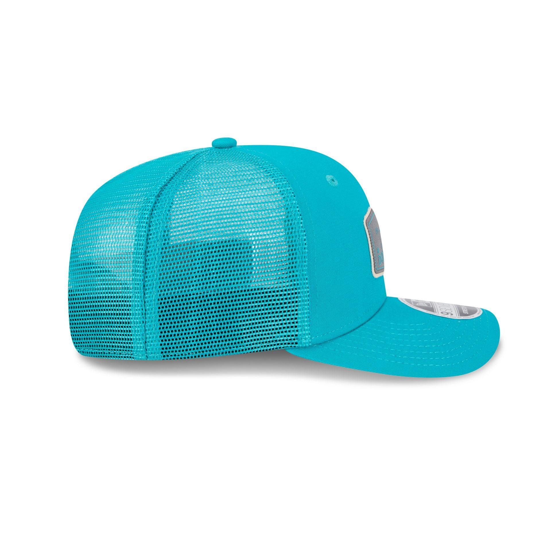 Tyler Herro x Miami Heat Vice Blue Brightrose 9SEVENTY Stretch-Snap Hat Male Product Image