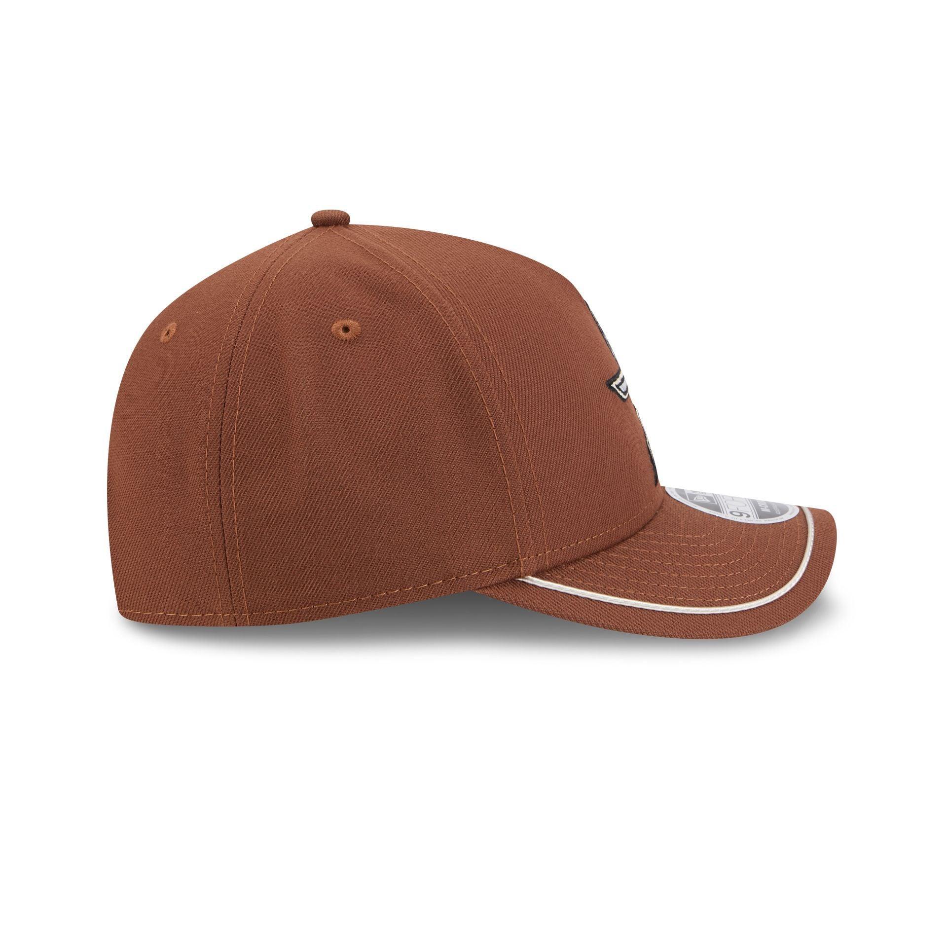 New York Mets Motorsport 9FORTY M-Crown A-Frame Snapback Hat Male Product Image