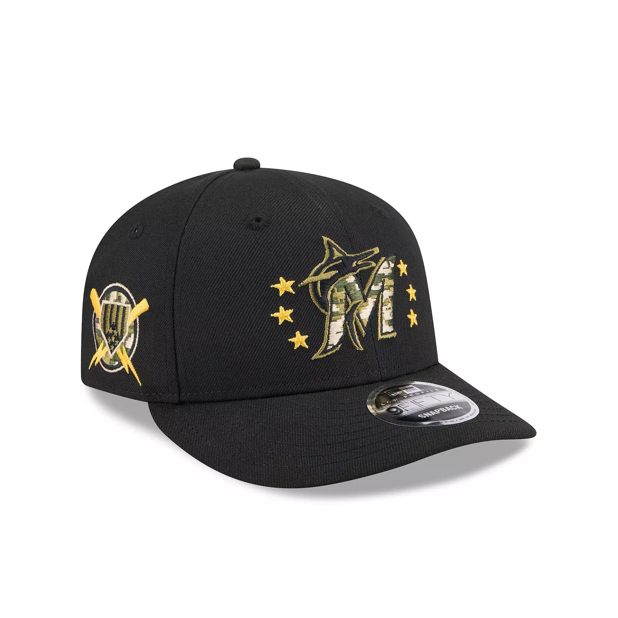 Men's New Era  Black Washington Nationals 2024 Armed Forces Day Low Profile 59FIFTY Fitted Hat, Size: 7 1/8 Product Image