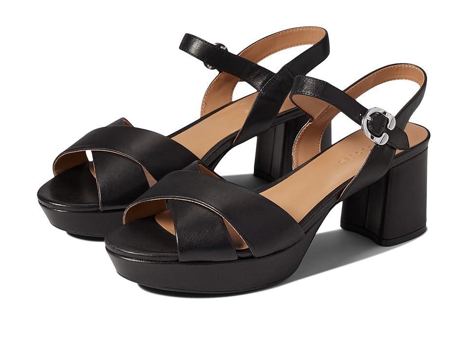 Aerosoles Cosmos Womens Suede Platform Sandals Product Image