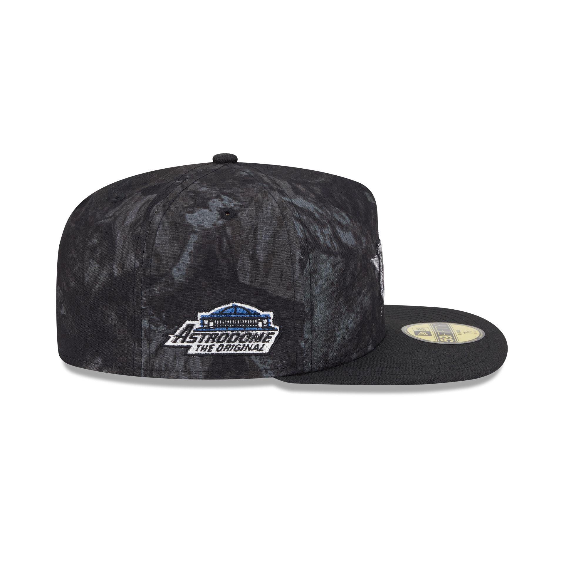 Golden State Warriors Navy Denim 59FIFTY A-Frame Fitted Hat Male Product Image