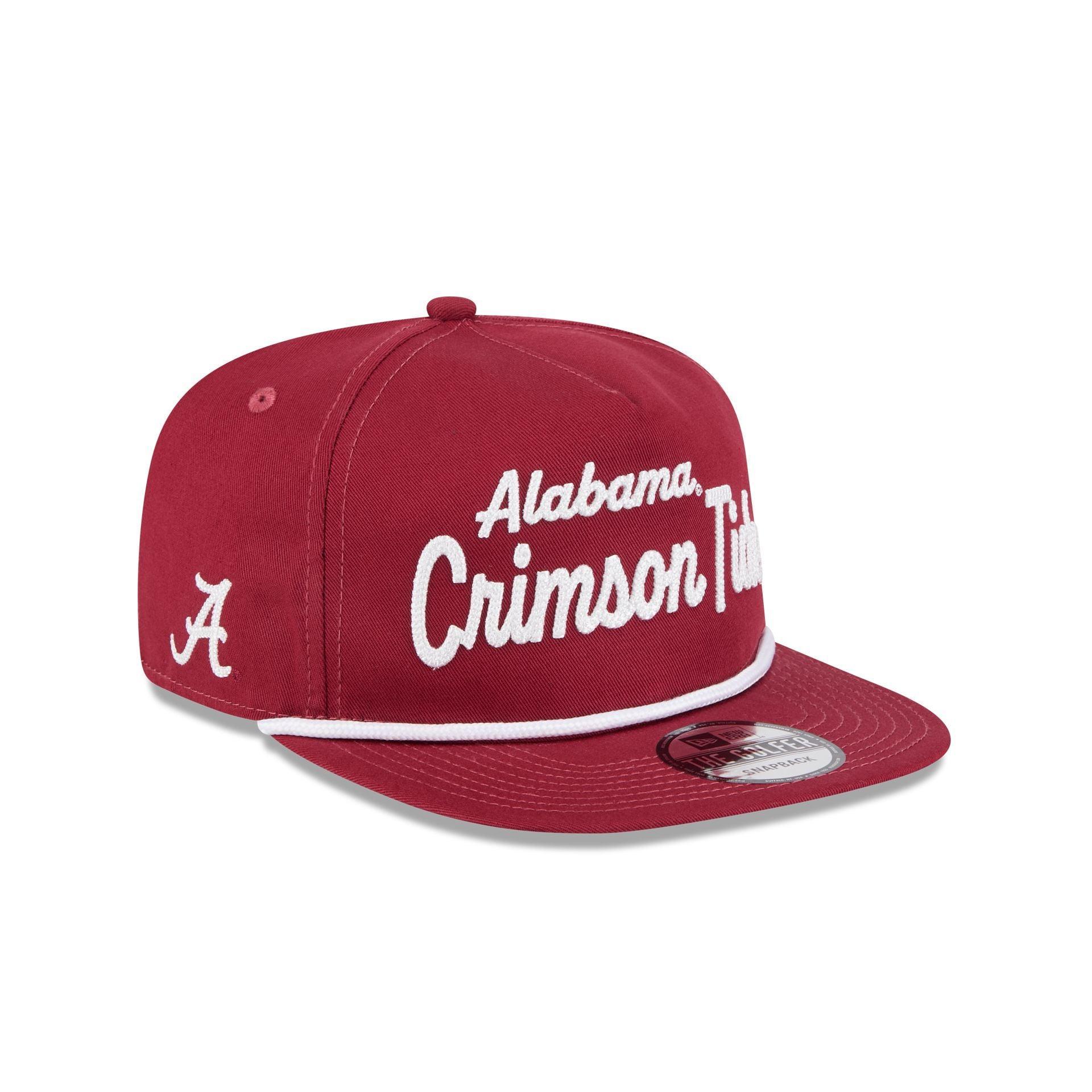 Alabama Crimson Tide Team Text Golfer Hat Male Product Image