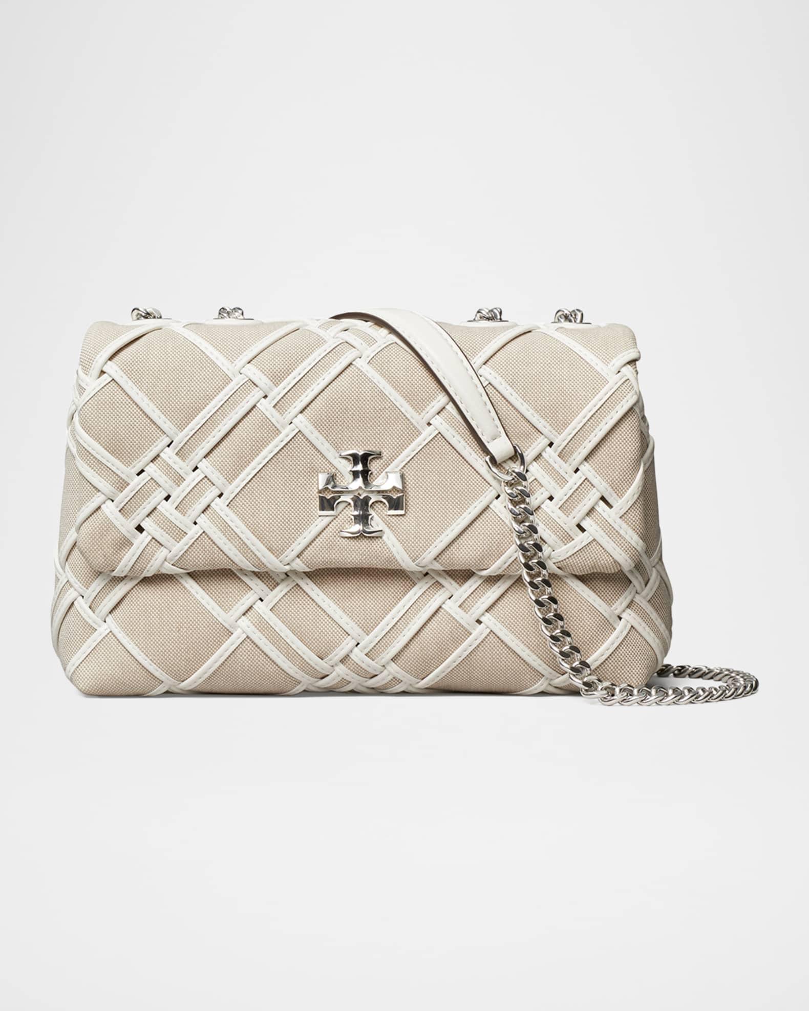 Kira Small Woven Canvas Convertible Shoulder Bag Product Image