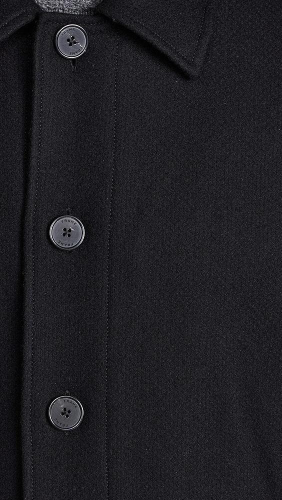 FRAME Textured Overshirt Jacket | Shopbop Product Image