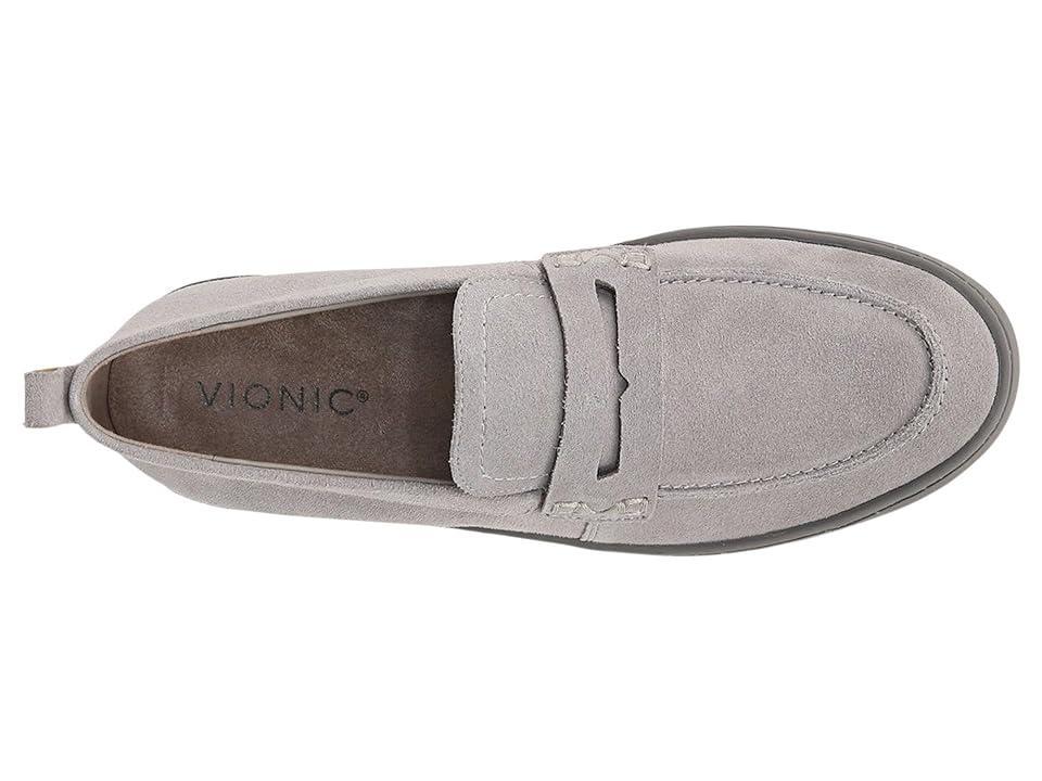 Vionic Uptown Suede Packable Travel Penny Loafers Product Image
