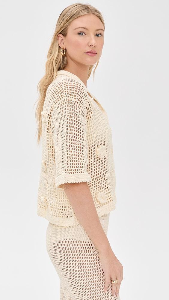 PQ Swim Flower Top | Shopbop Product Image