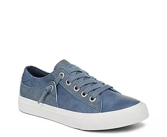 Blowfish Malibu Martina Womens Slip-On Sneakers Blue Product Image