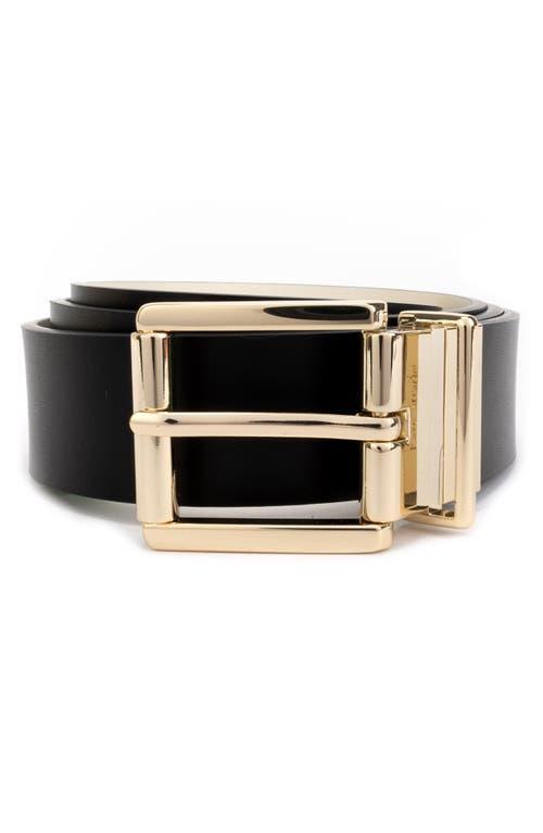 kate spade new york Womens 32mm Reversible Belt - Black, Gold- Leather, PU Product Image
