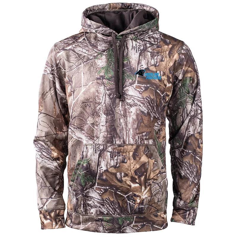 Men's Dunbrooke Realtree Camo Philadelphia Eagles Circle Champion Tech Fleece Pullover Hoodie, Size: Large, Green Product Image