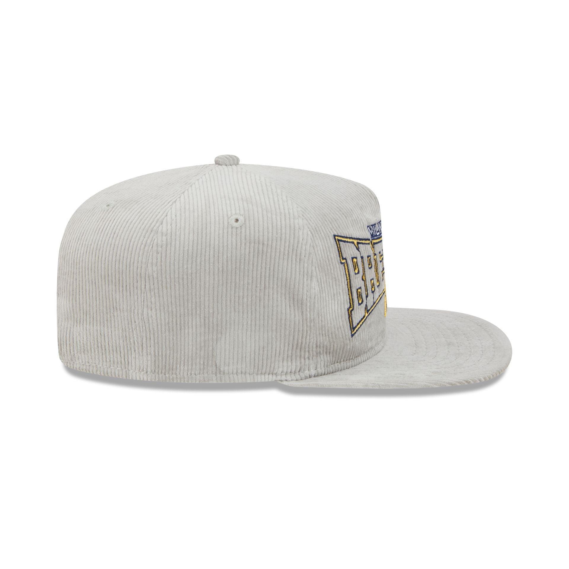 Milwaukee Brewers Gray Cord Golfer Hat Male Product Image