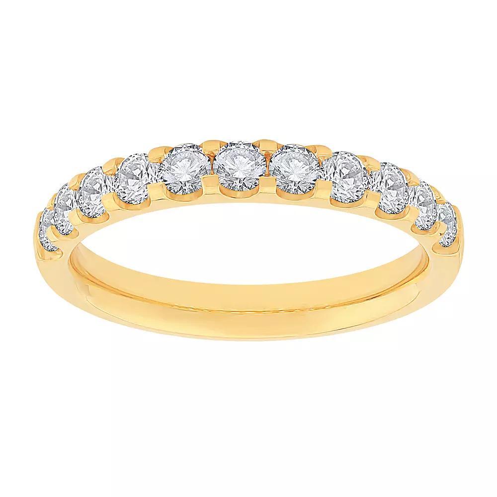 Diamond Medley 14k Gold 3/4 Carat T.W. Lab-Grown Diamond Ring, Women's, Size: 8 Product Image