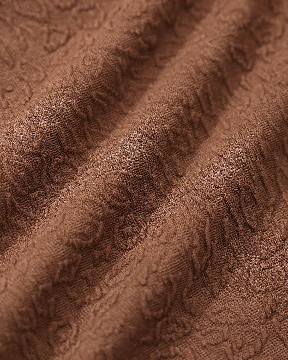 Brown Cutout One-Piece Swimsuit Product Image