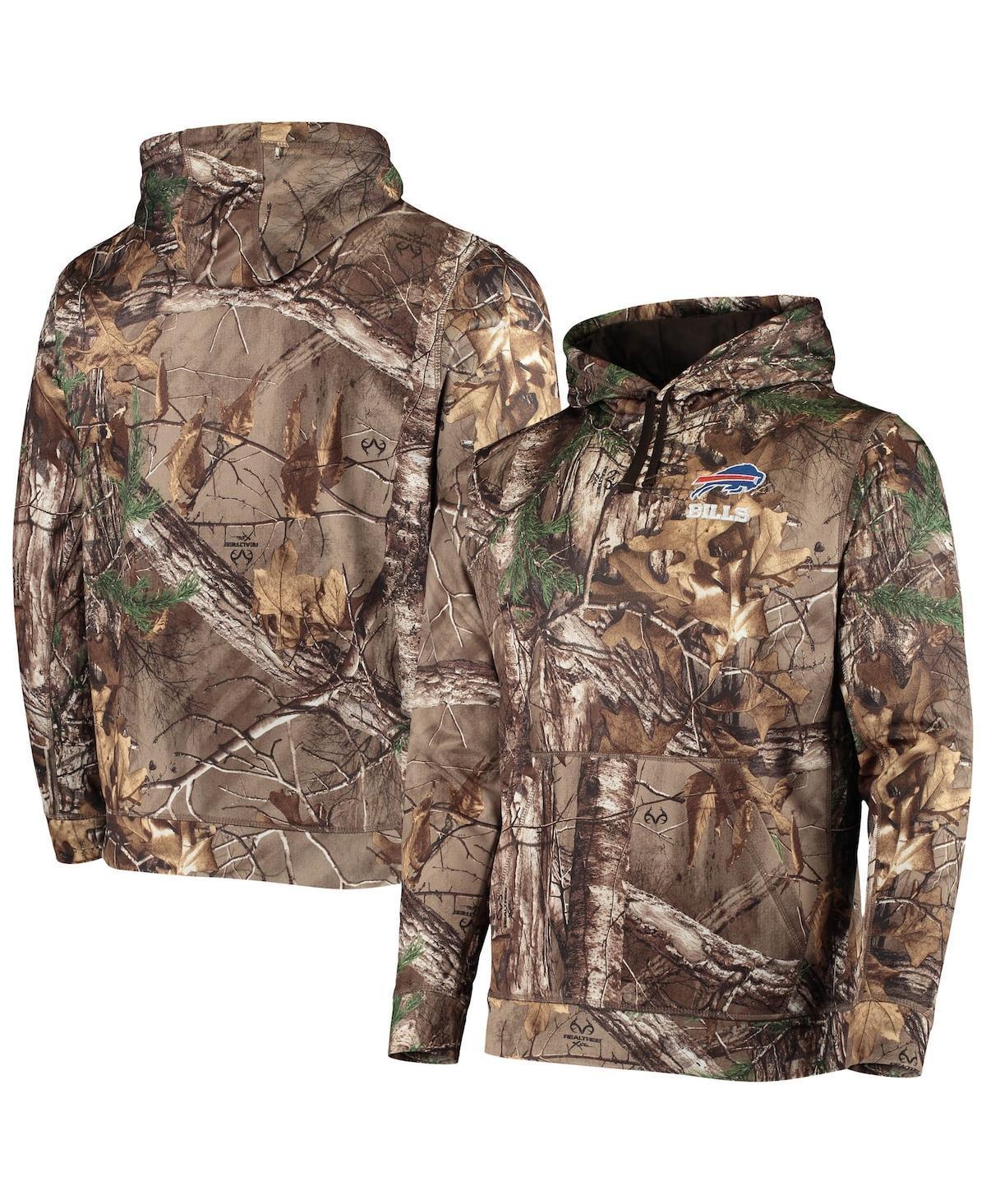 Mens Dunbrooke Realtree Camo Buffalo Bills Circle Champion Tech Fleece Pullover Hoodie Product Image