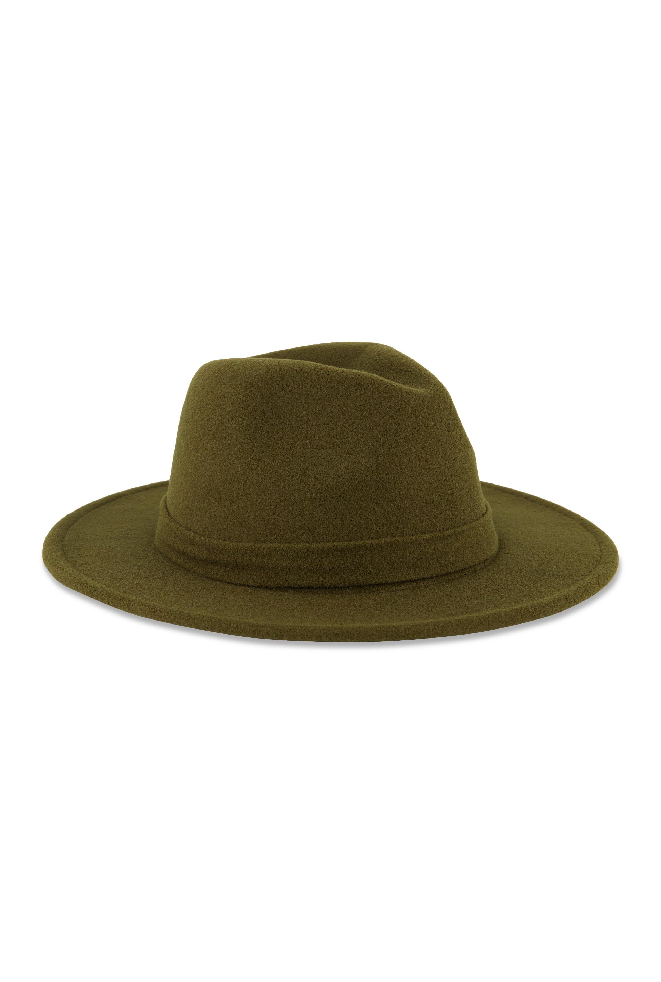 Solid Felt Fedora Female Product Image