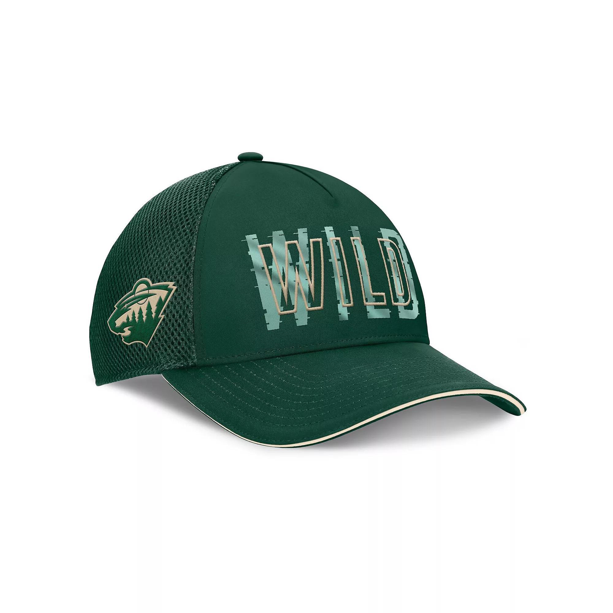 Mens Fanatics Minnesota Wild Fundamental Flex Hat Product Image