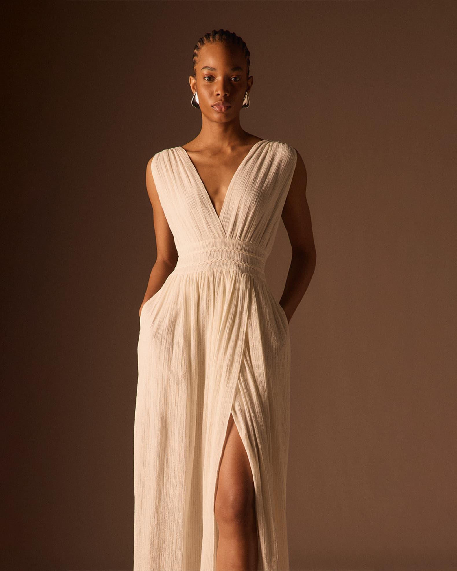 Opal Sleeveless V-Neck Maxi Dress Product Image