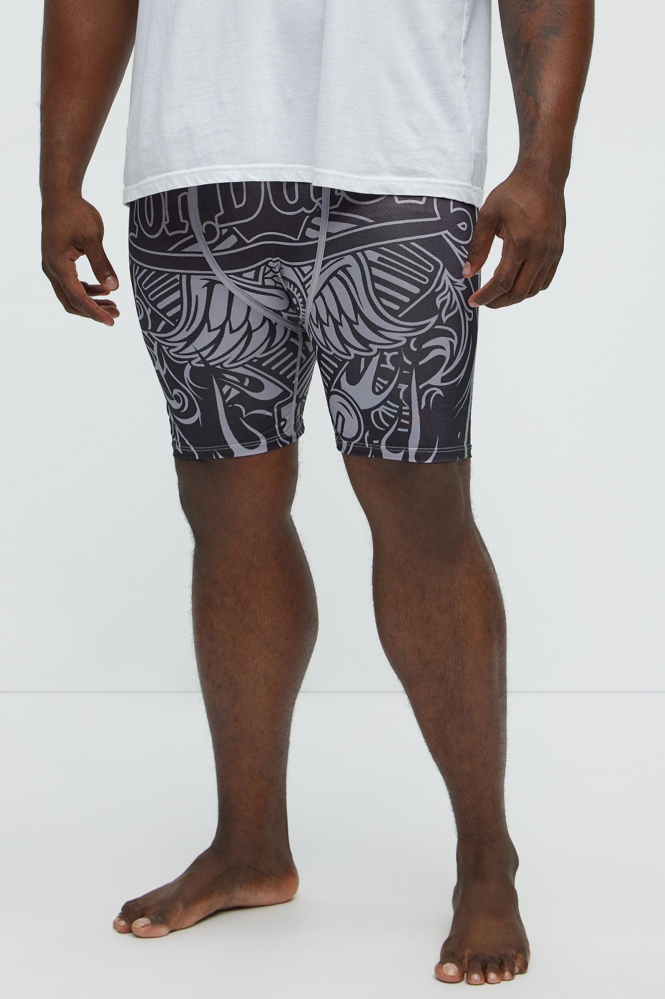 Von Dutch Monochrome Boxer Brief - Black/combo Male Product Image