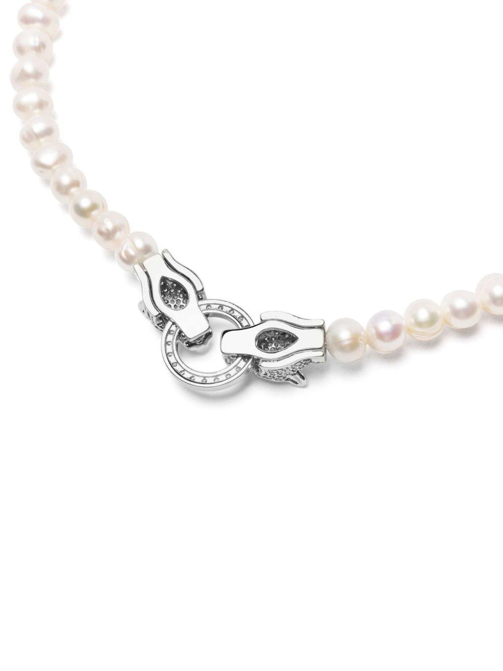 diamond-panther freshwater-pearl necklace Product Image