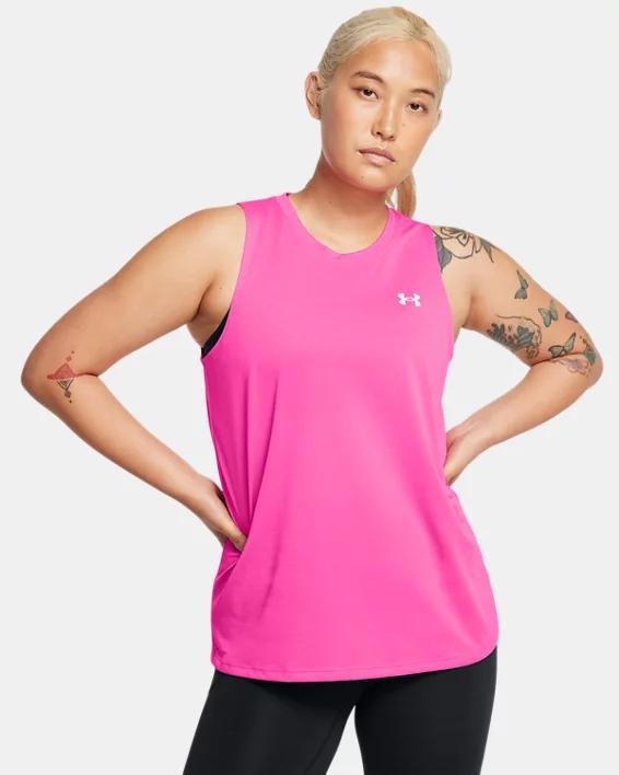 Women's Under Armour Tech™ Tank Top, Size: Small, White Product Image