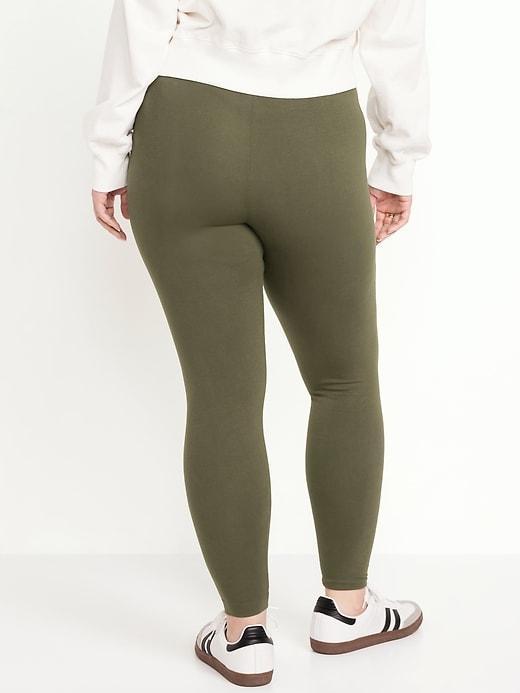 High-Waisted Jersey Leggings Product Image