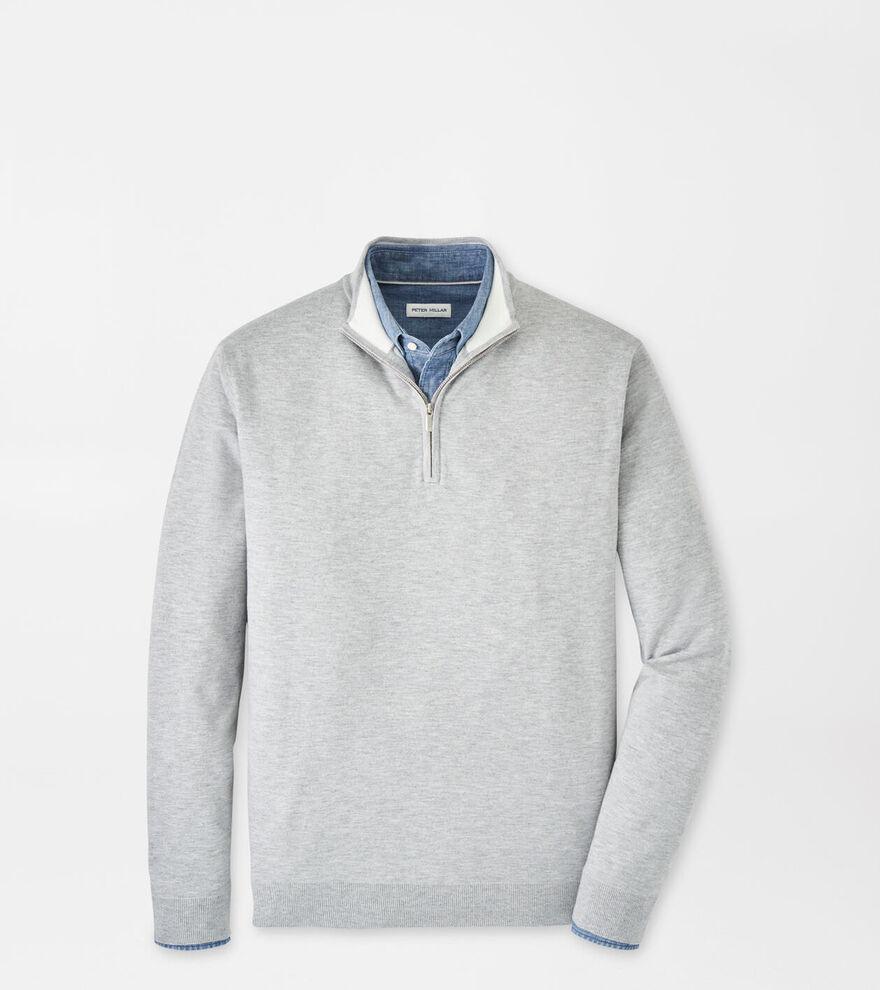 Mens Coolspun Quarter-Zip Sweater Product Image