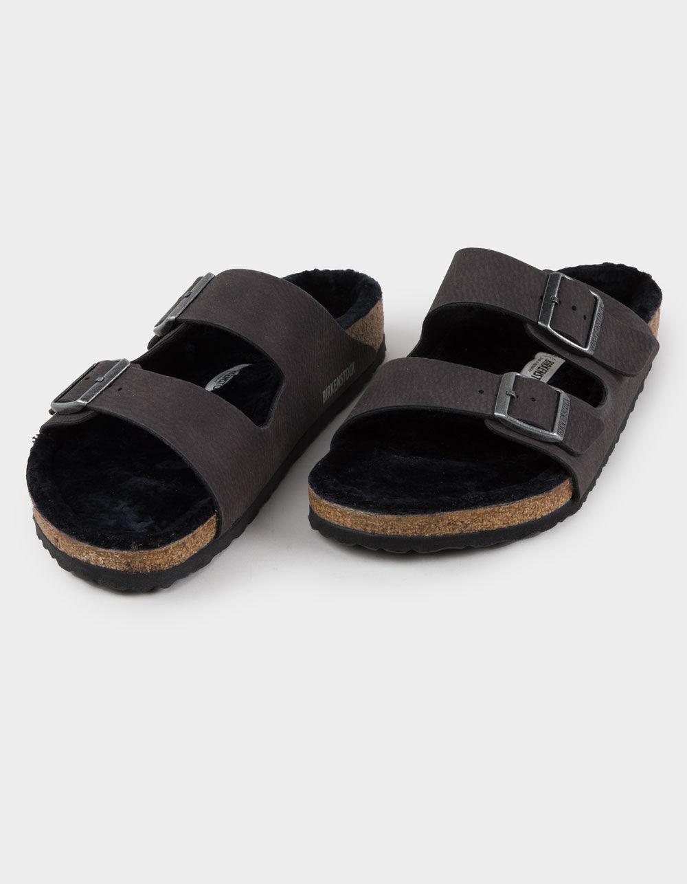 BIRKENSTOCK Arizona Shearling Mens Sandals Product Image