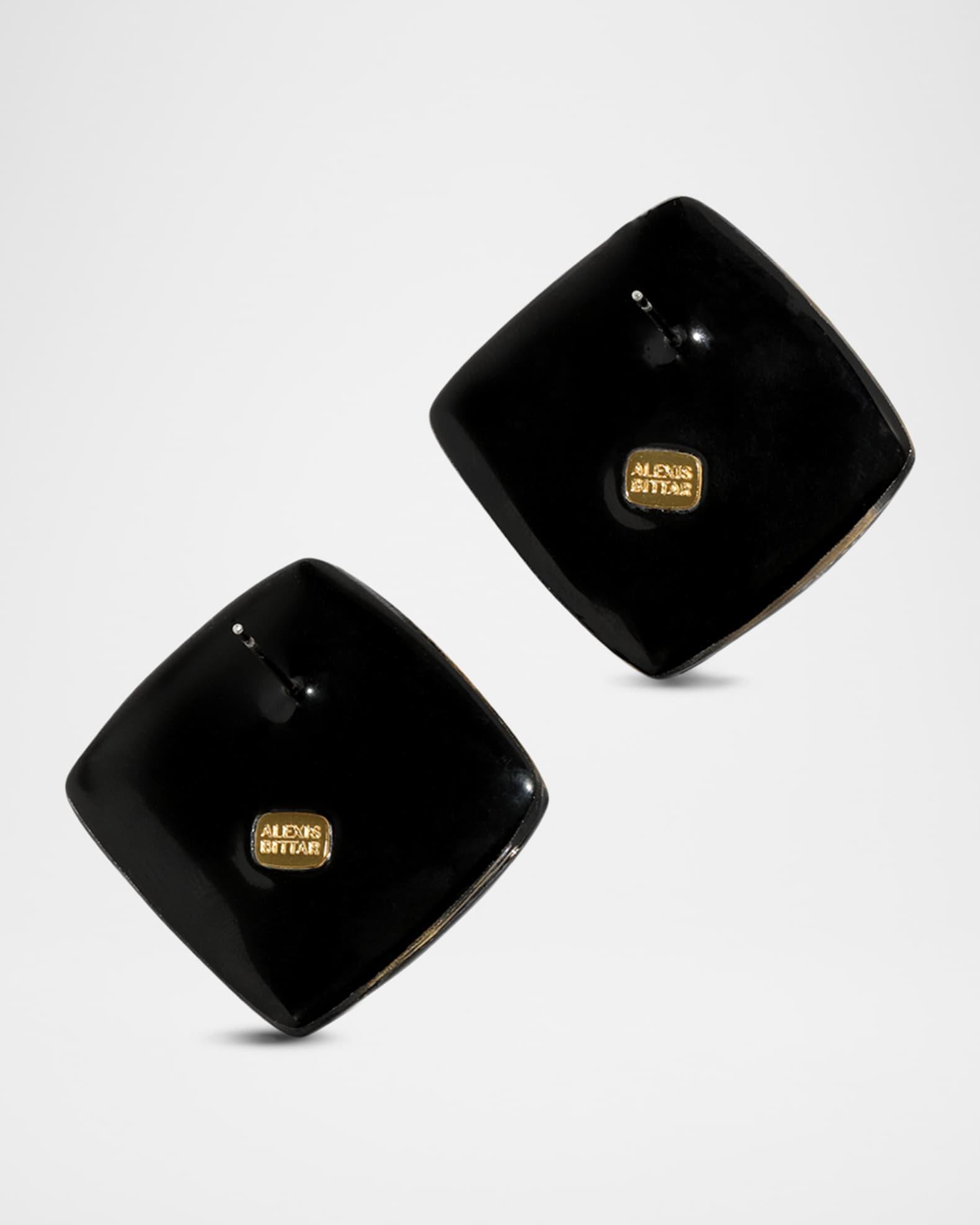 Luminous Lucite Armor Post Earrings Product Image