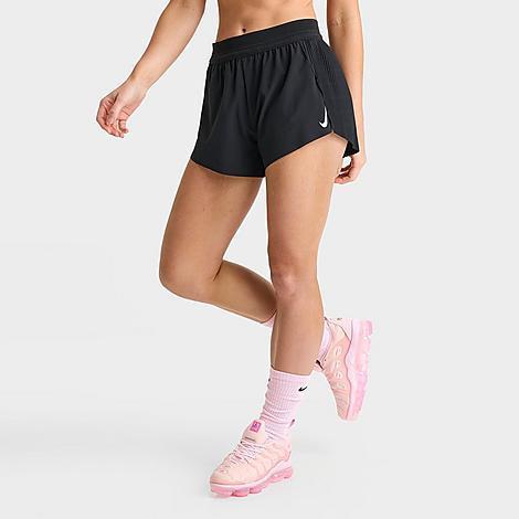 Nike Women's AeroSwift Dri-FIT ADV Mid-Rise Brief-Lined 3" Running Shorts Product Image