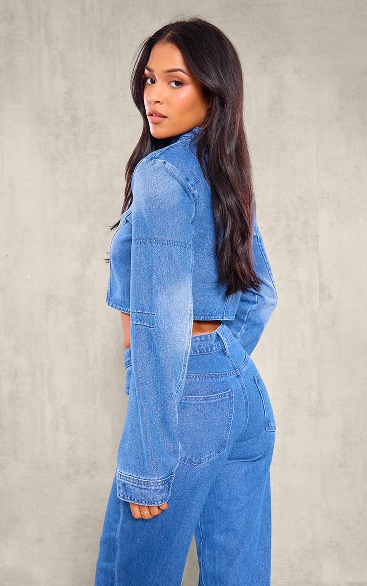 Tall Vintage Wash Zip Up Jacket Product Image