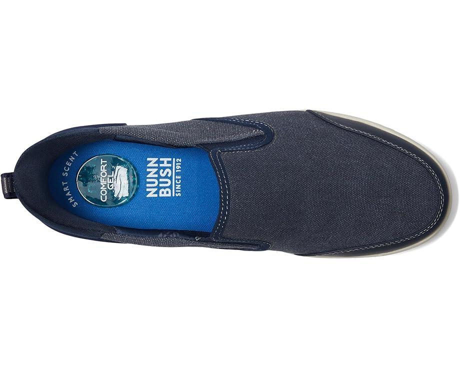 Men's Nunn Bush Kore City Walk Canvas EZ Moc Toe Slip-On Sneakers Easy On and Easy Off Product Image