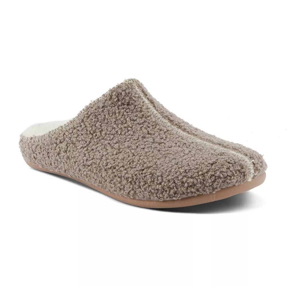 Flexus by Spring Step Lyndel Women's Sherpa Slippers, Size: 38, Brown Product Image