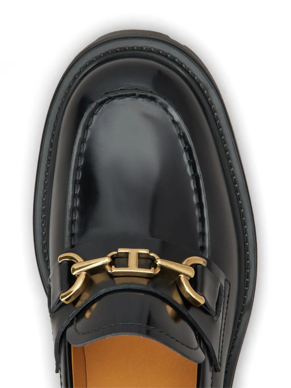 60mm leather loafers Product Image