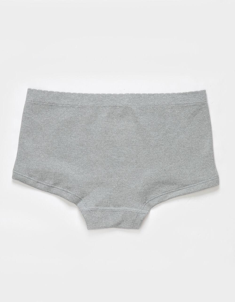 FULL TILT Seamless Boyshort Panties - LIGHT BLUE Product Image